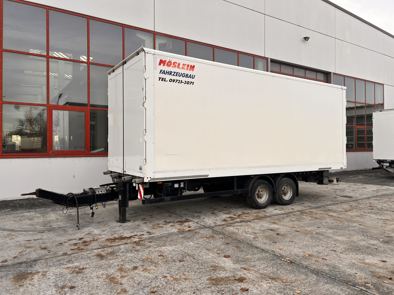 Möslein TKO 105 D Schwebheim Tandem- Koffer- Anhänger, Durchladbar - Closed box trailer: picture 1 Möslein TKO 105 D Schwebheim Tandem- Koffer- Anhänger, Durchladbar - Closed box trailer: picture 1