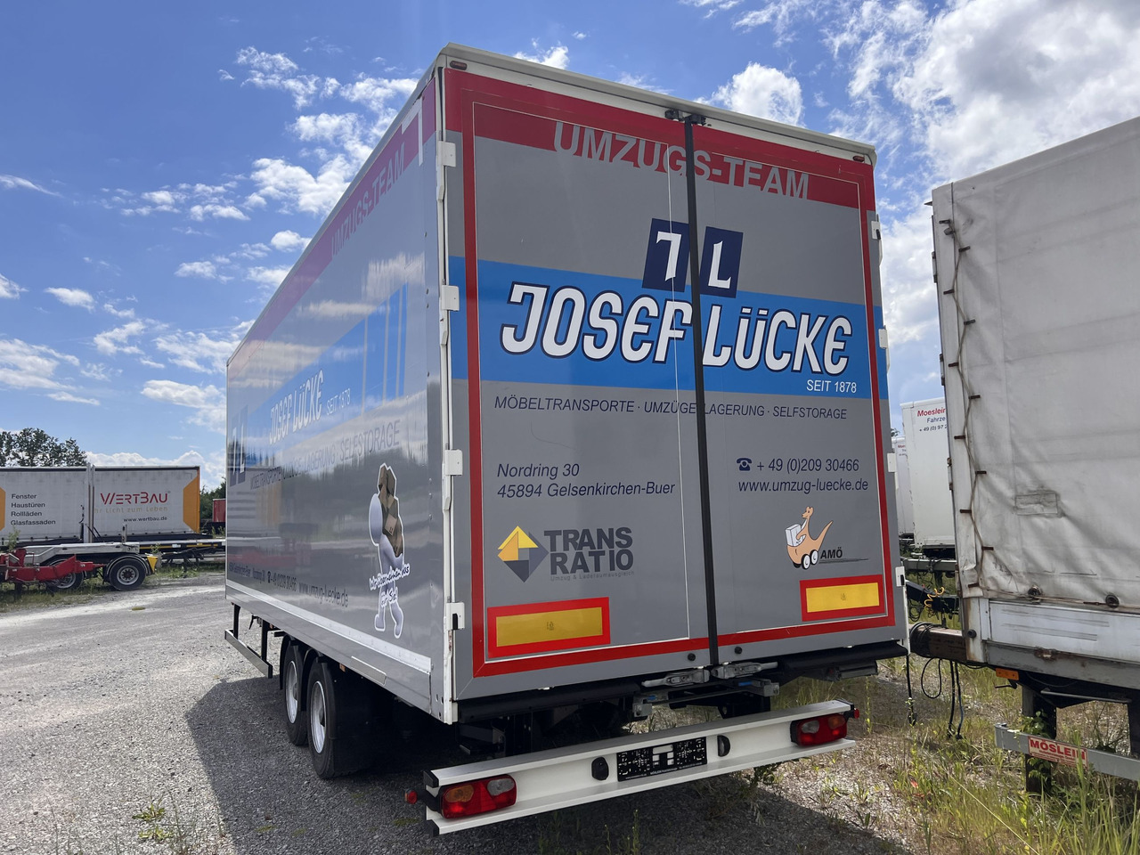 Möslein TKO 105 Schwebheim Tandem- Möbel Koffer- Anhänger - Closed box trailer: picture 5 Möslein TKO 105 Schwebheim Tandem- Möbel Koffer- Anhänger - Closed box trailer: picture 5