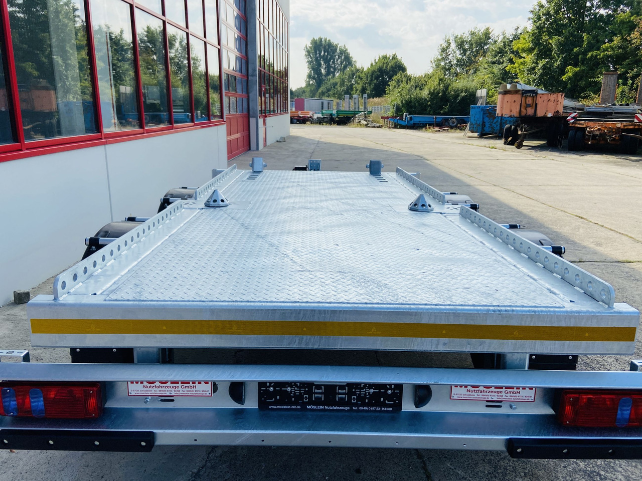 New Tipper trailer Möslein TMH 2  14 t Tandem- Absetzmuldenanhänger,geschlossenen BodenNeufahrzeug: picture 10