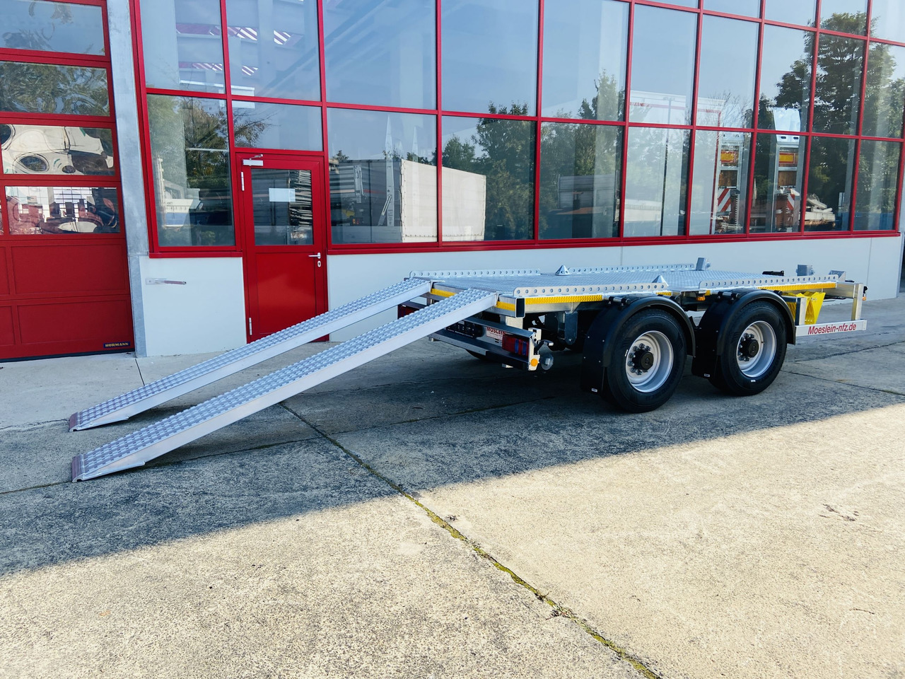 New Tipper trailer Möslein TMH 2  14 t Tandem- Absetzmuldenanhänger,geschlossenen BodenNeufahrzeug: picture 9