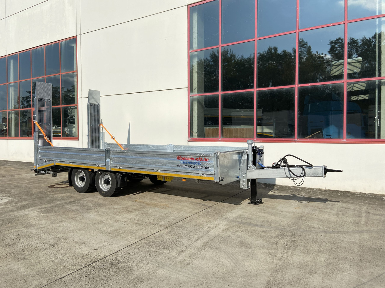 Möslein TT 13 6,20 Stahl- Boden Neuer 13 t Tandemtieflader, Stahl- Boden - Low loader trailer: picture 5 Möslein TT 13 6,20 Stahl- Boden Neuer 13 t Tandemtieflader, Stahl- Boden - Low loader trailer: picture 5