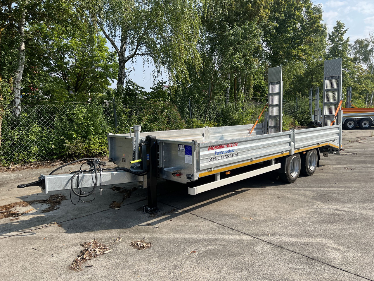 Möslein TT 14 14,4 t Tandemtieflader, 7,20 m langNeufahrzeug - Low loader trailer: picture 3 Möslein TT 14 14,4 t Tandemtieflader, 7,20 m langNeufahrzeug - Low loader trailer: picture 3