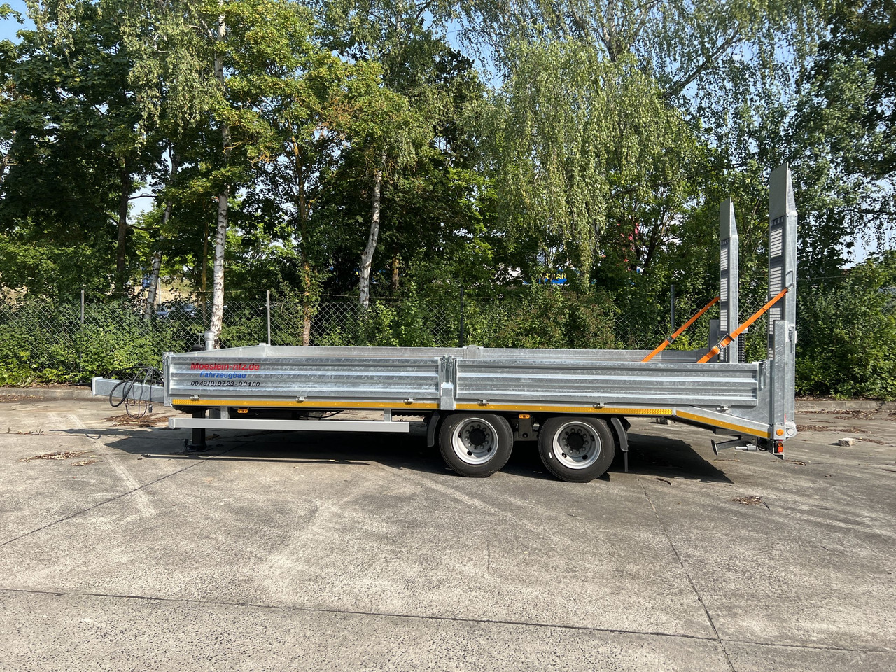 Möslein TT 14 14,4 t Tandemtieflader, 7,20 m langNeufahrzeug - Low loader trailer: picture 1 Möslein TT 14 14,4 t Tandemtieflader, 7,20 m langNeufahrzeug - Low loader trailer: picture 1
