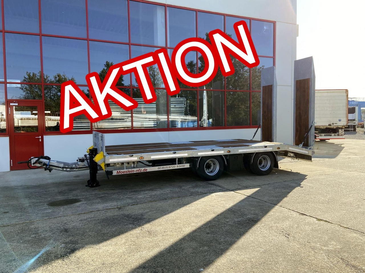 Möslein TT19 - 7,2 19 t Tandemtieflader, Luftgefedert, NEU - Low loader trailer: picture 1 Möslein TT19 - 7,2 19 t Tandemtieflader, Luftgefedert, NEU - Low loader trailer: picture 1