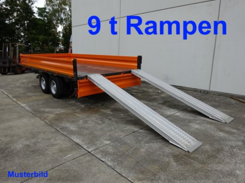 New Tipper trailer Möslein TTD 11 Weiß  neuer Tandem 3- Seitenkipper Tieflader-- Neufahrzeug --: picture 14