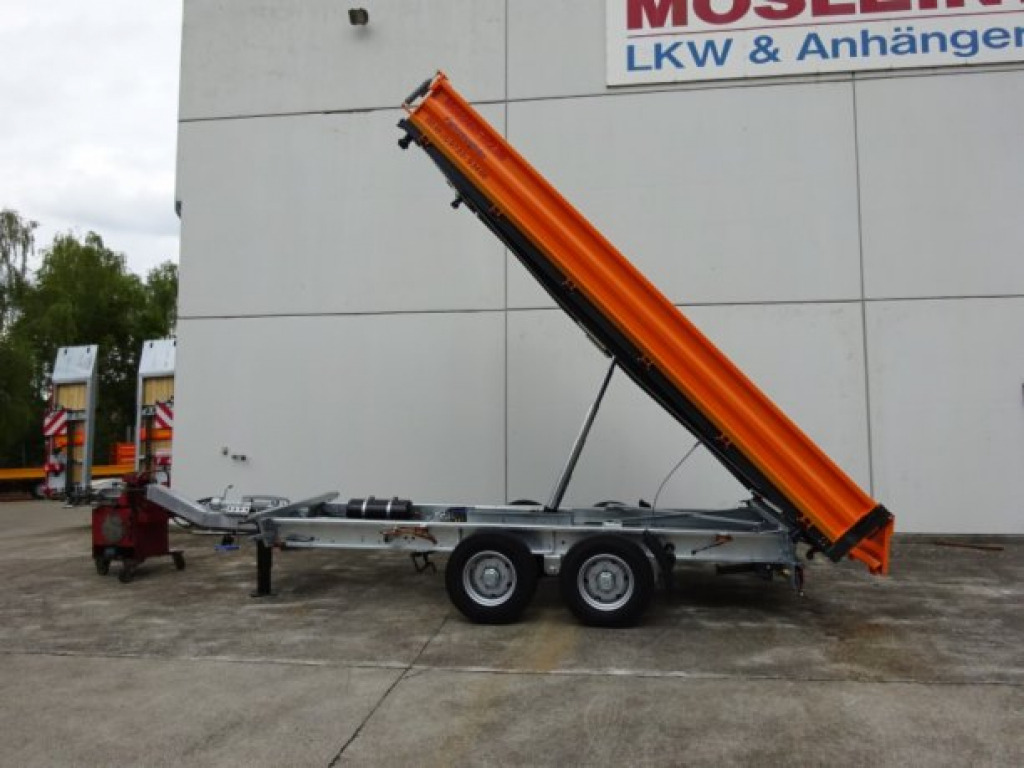 New Tipper trailer Möslein TTD 11 Weiß  neuer Tandem 3- Seitenkipper Tieflader-- Neufahrzeug --: picture 8
