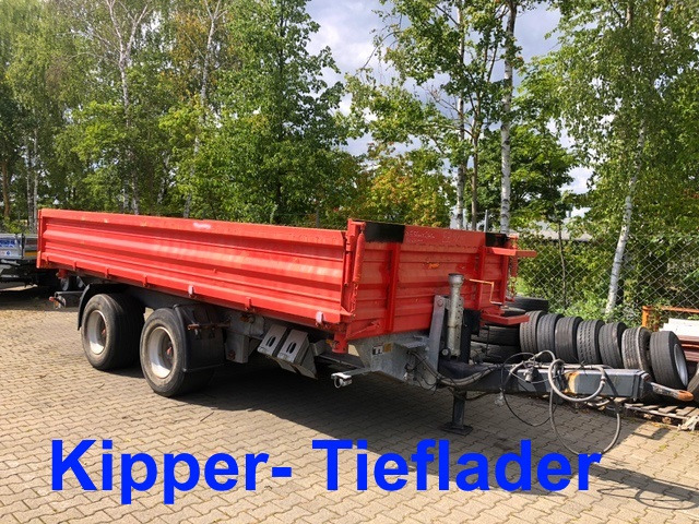 Möslein TTD 19 Schwebheim 19 t Tandemkipper- Tieflader - Tipper trailer: picture 1 Möslein TTD 19 Schwebheim 19 t Tandemkipper- Tieflader - Tipper trailer: picture 1