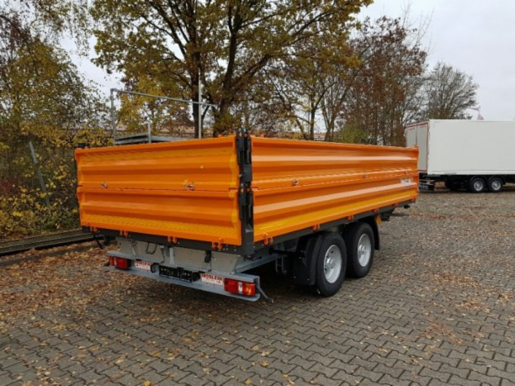 Möslein TTD11- BA Orange neuer Tandem 3- Seitenkipper Tiefladermit Bordwand- Aufsatz-- Neufahrzeug -- - Tipper trailer: picture 5 Möslein TTD11- BA Orange neuer Tandem 3- Seitenkipper Tiefladermit Bordwand- Aufsatz-- Neufahrzeug -- - Tipper trailer: picture 5