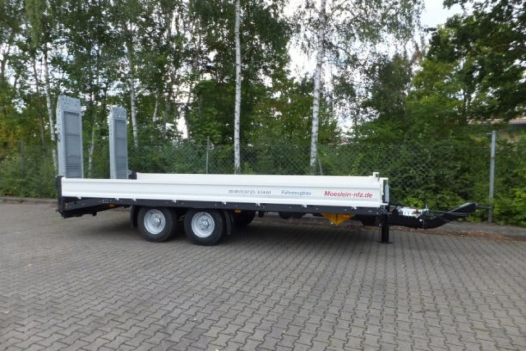 Möslein TTT 11- 6,28 Weiß Neuer Tandemtieflader - Low loader trailer: picture 3 Möslein TTT 11- 6,28 Weiß Neuer Tandemtieflader - Low loader trailer: picture 3