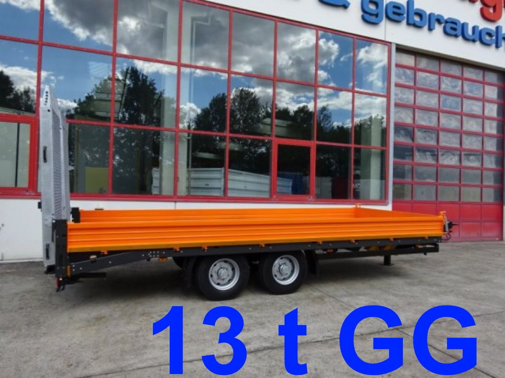 Möslein TTT 13- 6,28 Orange Neuer Tandemtieflader 13 t GG - Low loader trailer: picture 2 Möslein TTT 13- 6,28 Orange Neuer Tandemtieflader 13 t GG - Low loader trailer: picture 2