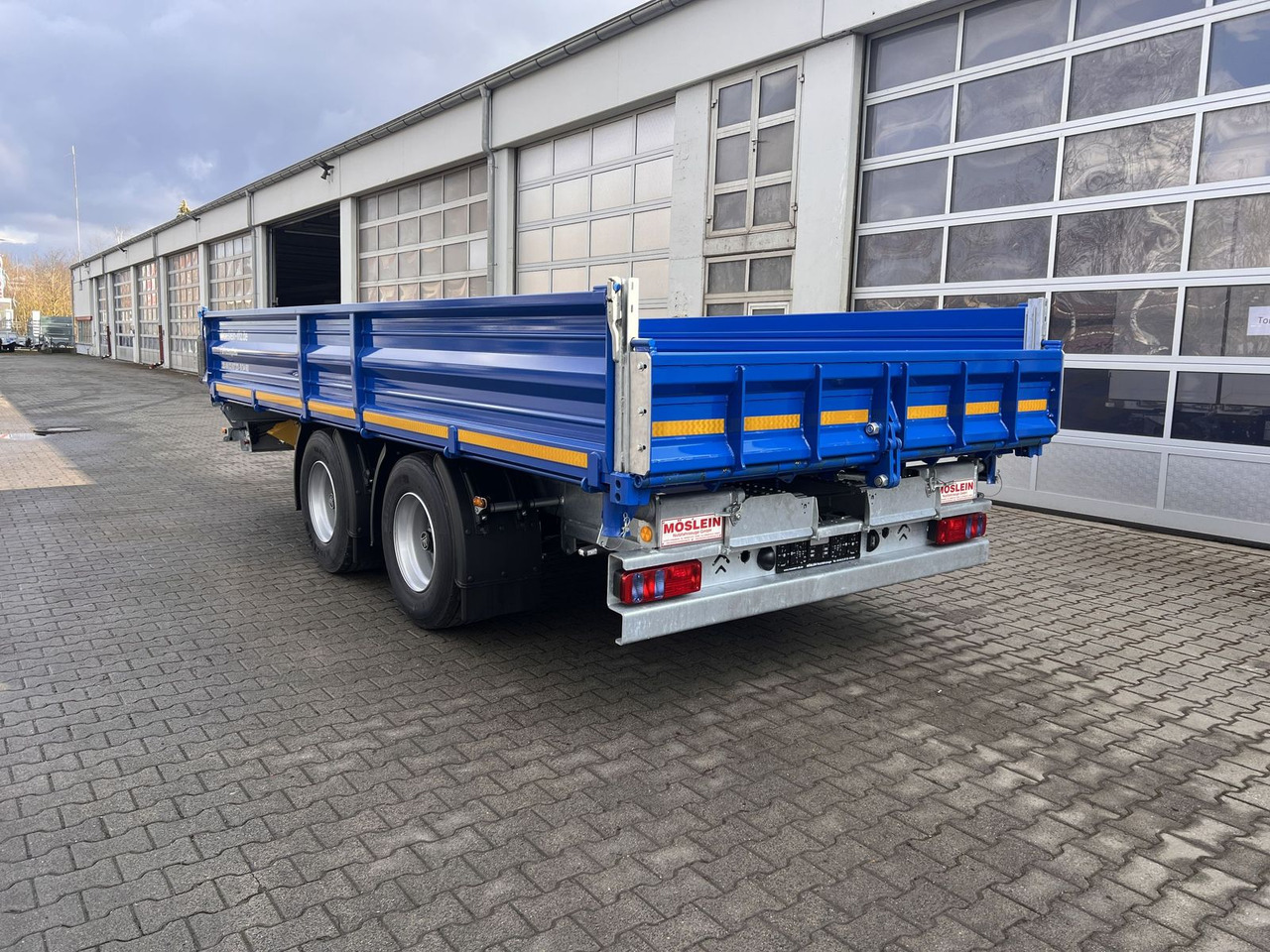 Möslein neuer 19 t Tandemkipper- Tieflader hydraulische - Tipper trailer: picture 2 Möslein neuer 19 t Tandemkipper- Tieflader hydraulische - Tipper trailer: picture 2