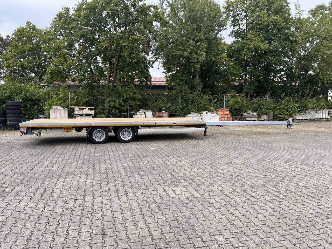 Möslein 13,9 t Tandemanhänger- Tieflader, ausziehbarLuf - Semi-trailer: picture 4 Möslein 13,9 t Tandemanhänger- Tieflader, ausziehbarLuf - Semi-trailer: picture 4