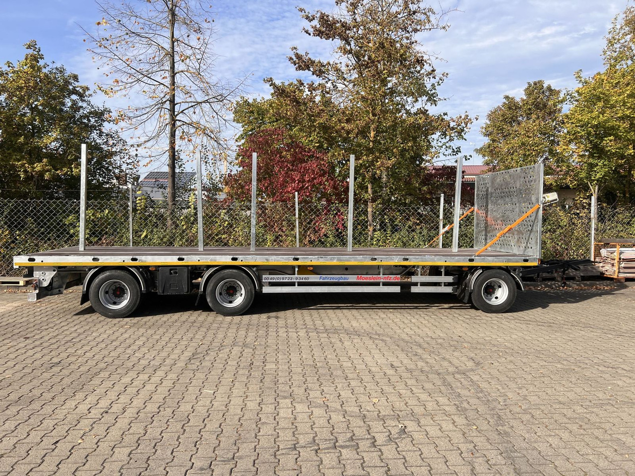 Möslein 3 Achs Jumbo- Plato- Anhänger 10,50 m, Mega - Semi-trailer: picture 2 Möslein 3 Achs Jumbo- Plato- Anhänger 10,50 m, Mega - Semi-trailer: picture 2