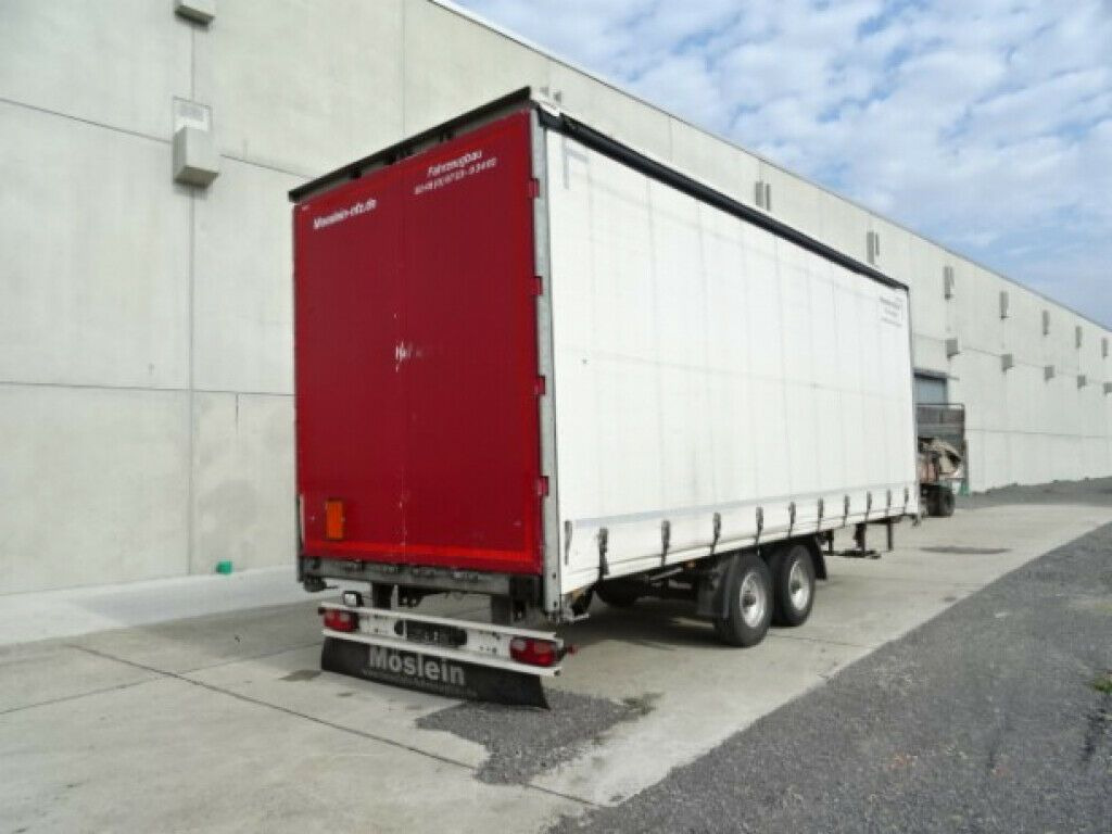 Tandem- Schiebeplanenanhänger zum Durchladen - Curtainsider trailer: picture 2 Tandem- Schiebeplanenanhänger zum Durchladen - Curtainsider trailer: picture 2