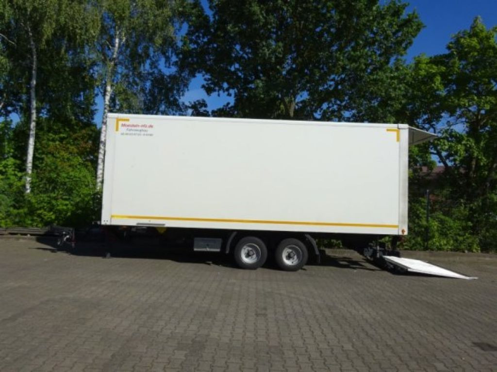 Tandemkoffer, Ladebordwand + Durchladbar - Closed box trailer: picture 3 Tandemkoffer, Ladebordwand + Durchladbar - Closed box trailer: picture 3
