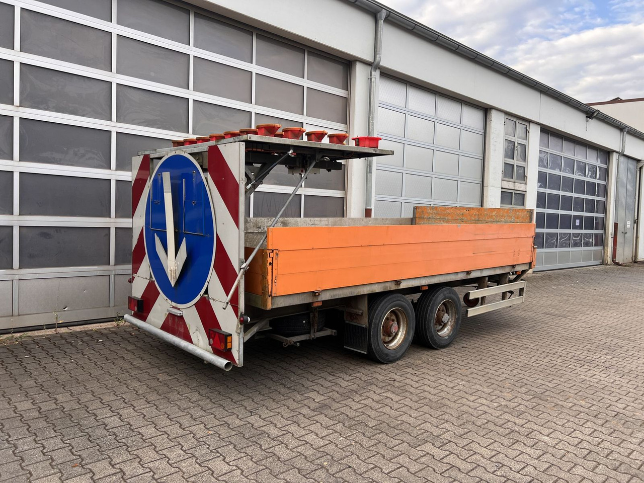 Tandempritsche - Dropside/ Flatbed trailer: picture 2 Tandempritsche - Dropside/ Flatbed trailer: picture 2