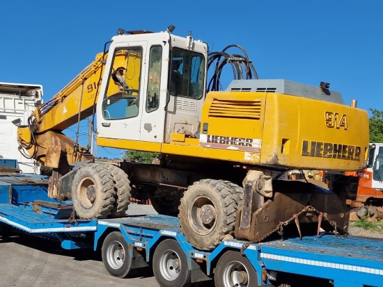 LIEBHERR 914 LITRONIC (PIEZAS / DESGUACE) - Wheel excavator: picture 5 LIEBHERR 914 LITRONIC (PIEZAS / DESGUACE) - Wheel excavator: picture 5