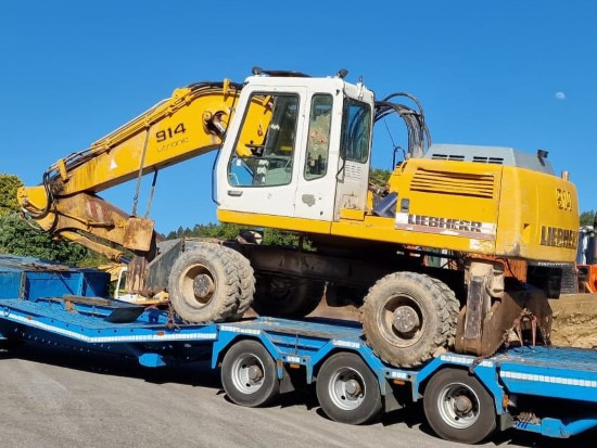 LIEBHERR 914 LITRONIC (PIEZAS / DESGUACE) - Wheel excavator: picture 4 LIEBHERR 914 LITRONIC (PIEZAS / DESGUACE) - Wheel excavator: picture 4