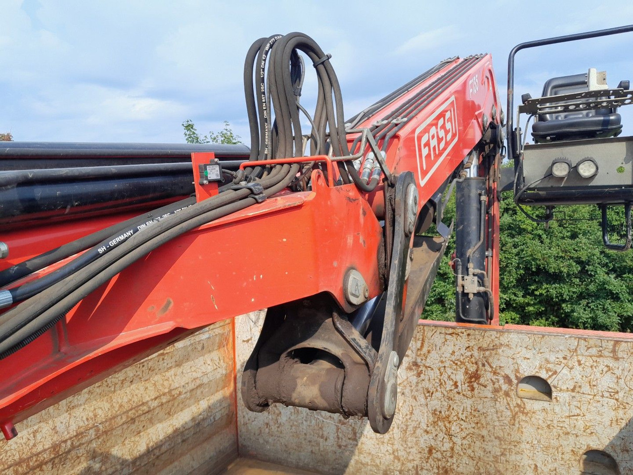Lease a  DAF FA LF 320 19t Fassi Kran DAF FA LF 320 19t Fassi Kran: picture 14