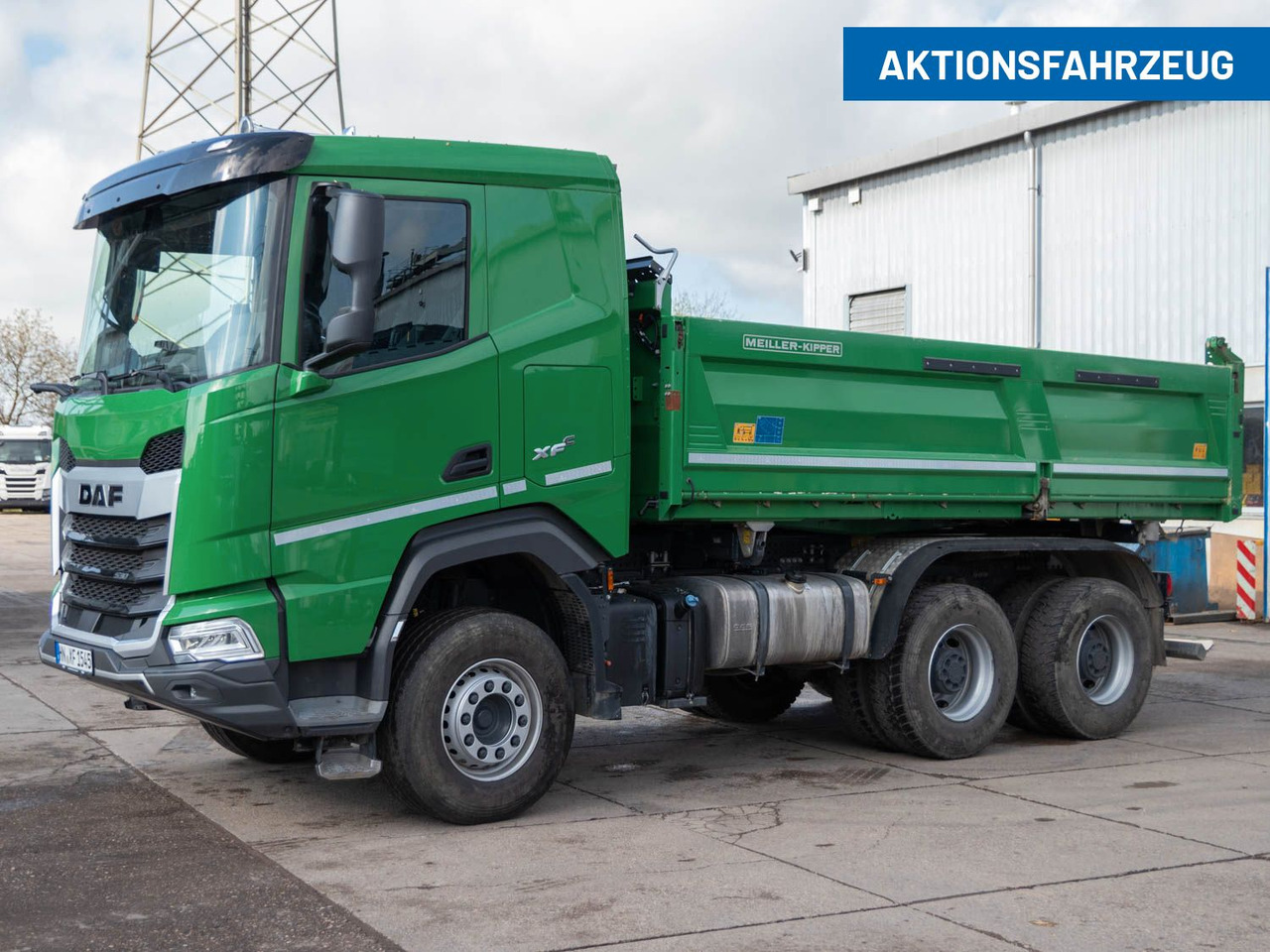DAF FAT XFC 530 SL Meiller TRIGENIUS D 316 DAF FAT XFC 530 SL Meiller TRIGENIUS D 316 - Tipper: picture 1 DAF FAT XFC 530 SL Meiller TRIGENIUS D 316 DAF FAT XFC 530 SL Meiller TRIGENIUS D 316 - Tipper: picture 1