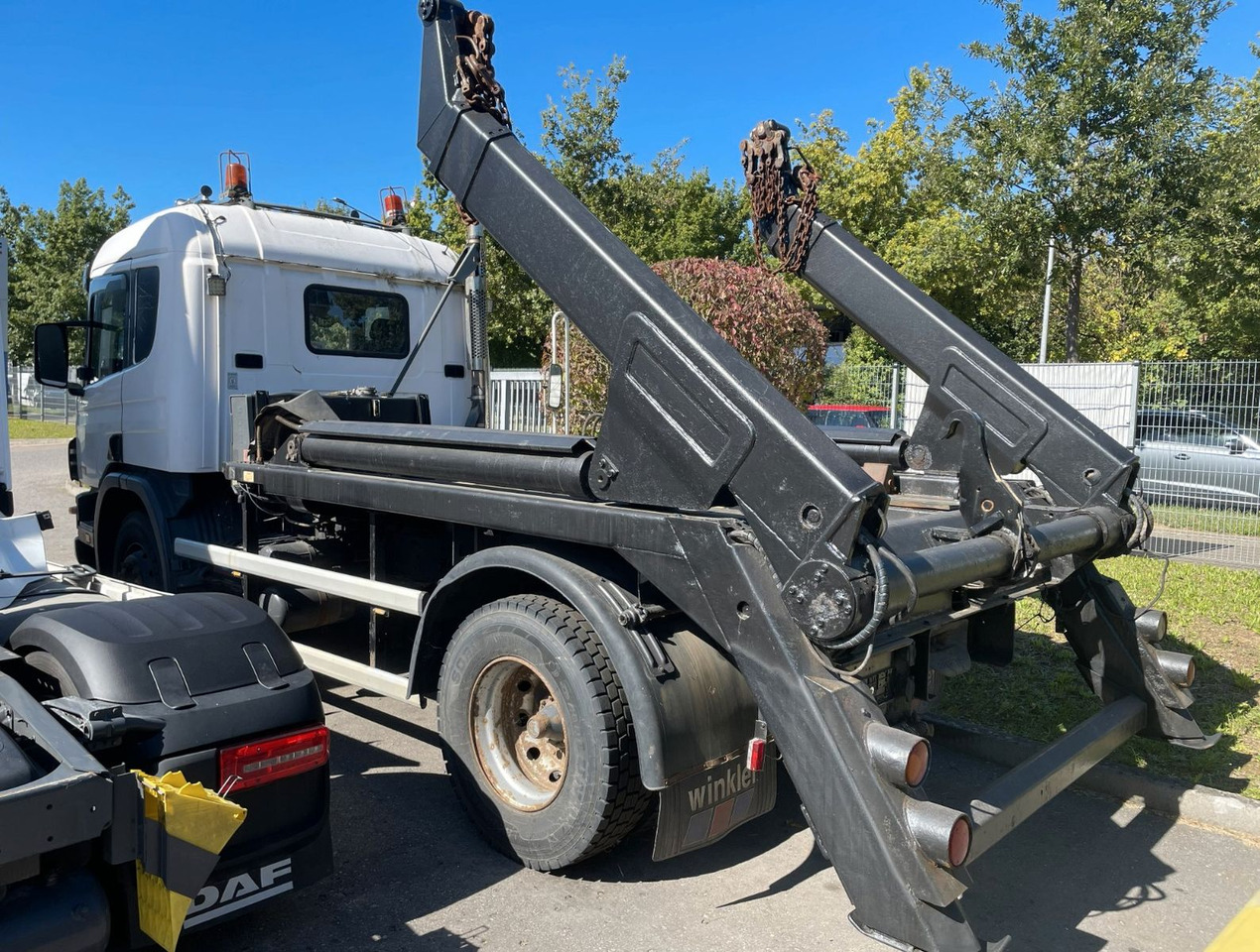 Scania B4X2 ATL, Absetzkipper - Tipper, Crane truck: picture 4 Scania B4X2 ATL, Absetzkipper - Tipper, Crane truck: picture 4