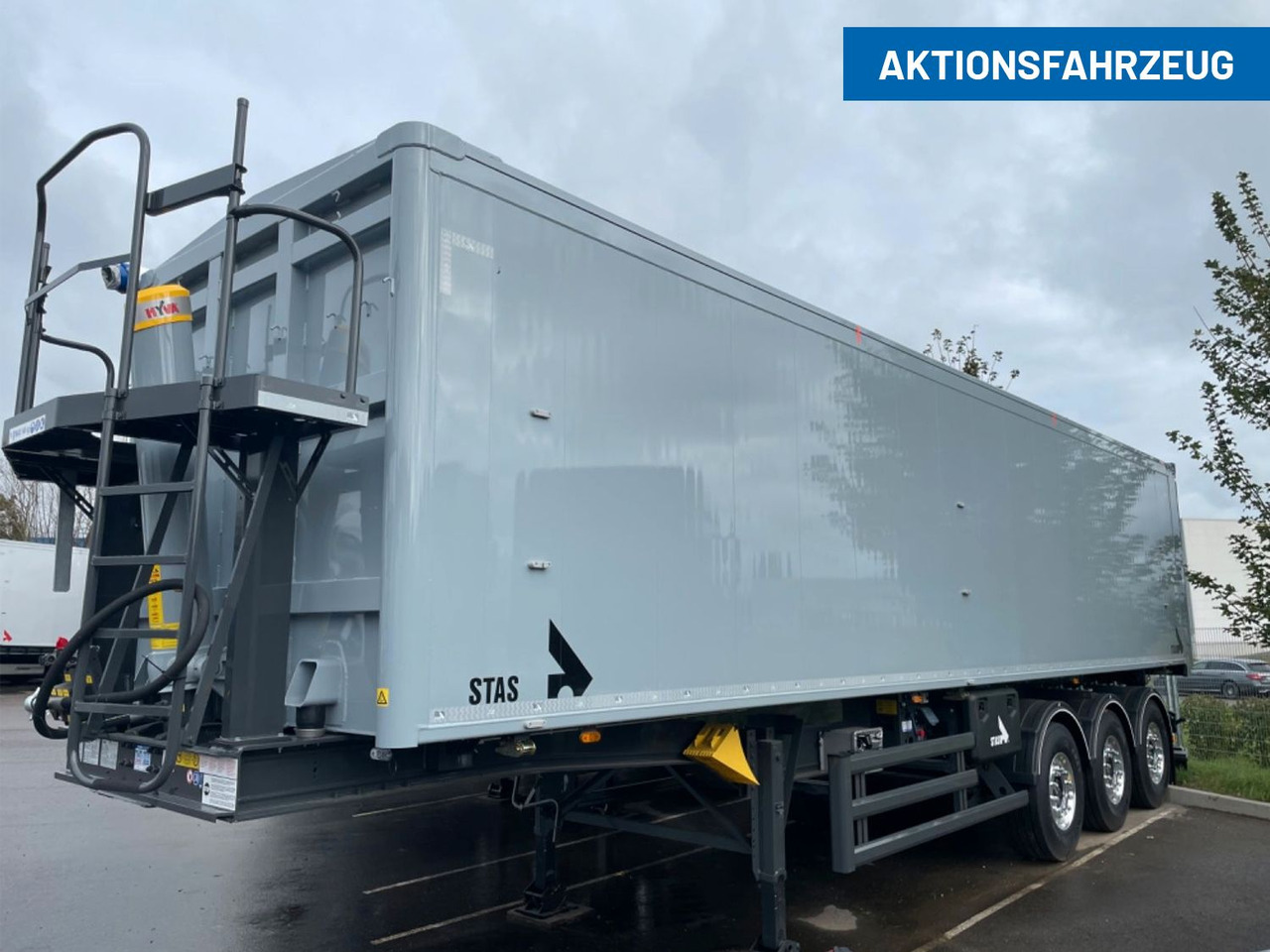 Stas AgroStar 56,1 cbm Stas AgroStar 56,1 cbm - Tipper semi-trailer: picture 1 Stas AgroStar 56,1 cbm Stas AgroStar 56,1 cbm - Tipper semi-trailer: picture 1