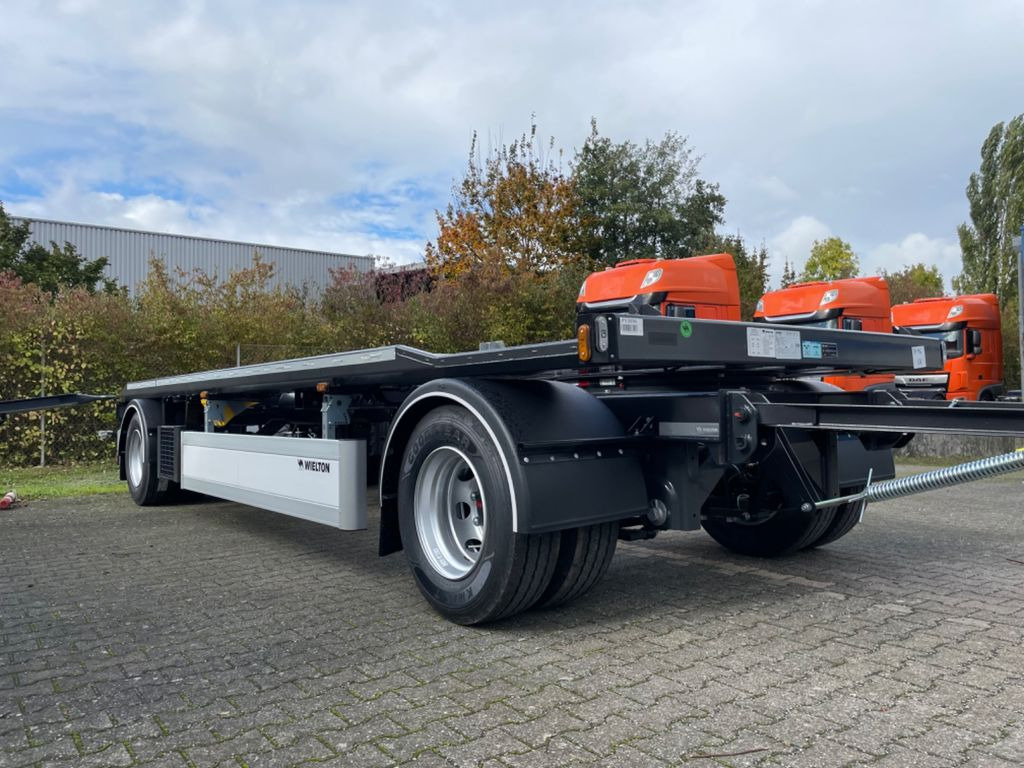 New Roll-off/ Skip trailer Wielton 2-Achs Außenroller-Abrollanhänger: picture 7