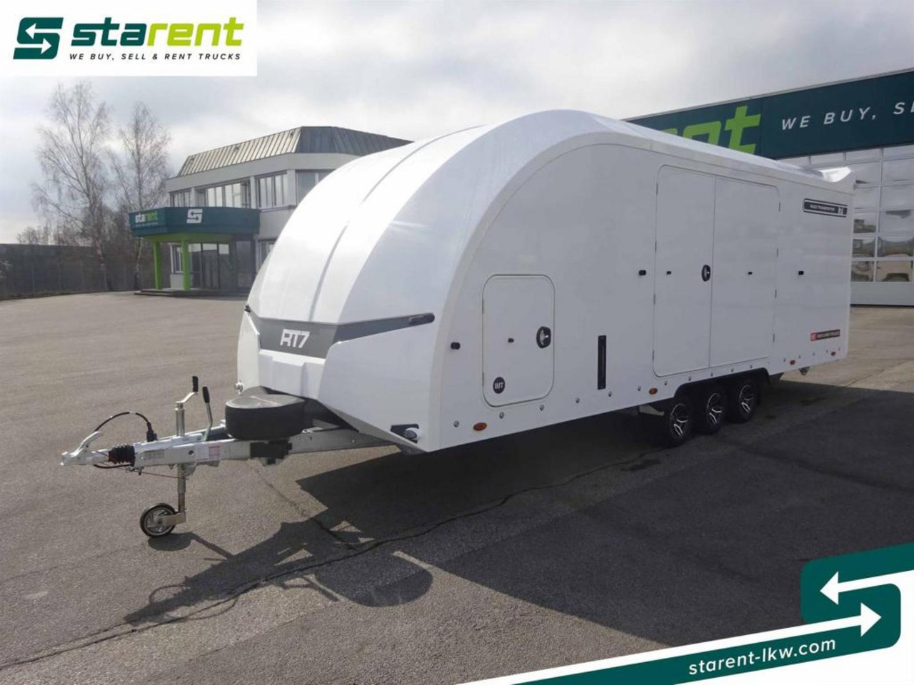 Brian James Trailers Race Transporter 7 Seilwinde elektrische Klappe - Autotransporter trailer: picture 1 Brian James Trailers Race Transporter 7 Seilwinde elektrische Klappe - Autotransporter trailer: picture 1