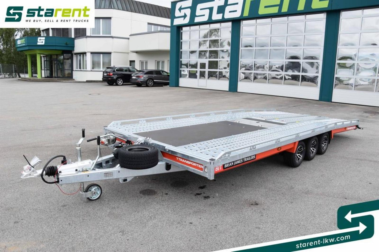 Brian James Trailers T-Transporter Rampen Seilwinde Kippbar Alu - Autotransporter trailer: picture 1 Brian James Trailers T-Transporter Rampen Seilwinde Kippbar Alu - Autotransporter trailer: picture 1