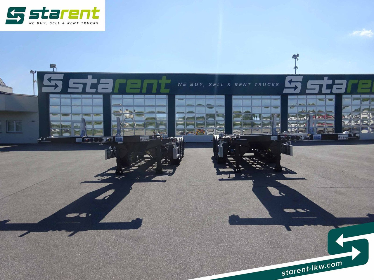 D-TEC Flexitrailer LS Containerchassis ADR, Liftachse - Container transporter/ Swap body semi-trailer: picture 2 D-TEC Flexitrailer LS Containerchassis ADR, Liftachse - Container transporter/ Swap body semi-trailer: picture 2