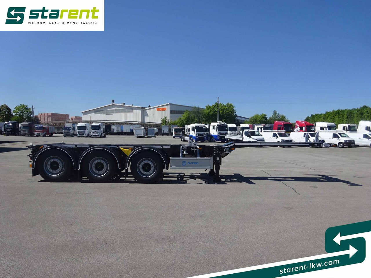 D-TEC Flexitrailer LS Containerchassis ADR, Liftachse - Container transporter/ Swap body semi-trailer: picture 4 D-TEC Flexitrailer LS Containerchassis ADR, Liftachse - Container transporter/ Swap body semi-trailer: picture 4