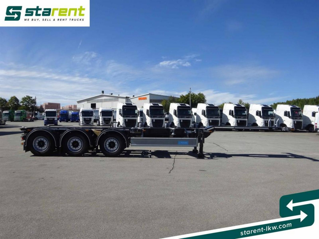 D-TEC Portmaster 1x20 / 2x20 / 1x30 / 1x40 / 1x45 - Container transporter/ Swap body trailer: picture 4 D-TEC Portmaster 1x20 / 2x20 / 1x30 / 1x40 / 1x45 - Container transporter/ Swap body trailer: picture 4