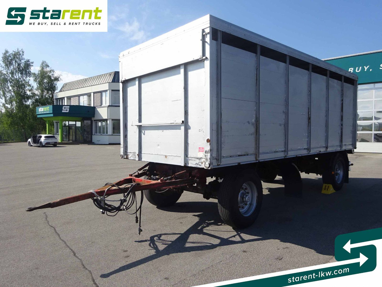 Draxler Fahrzeugbau 2-Achser, Viehtransport - Livestock trailer: picture 1 Draxler Fahrzeugbau 2-Achser, Viehtransport - Livestock trailer: picture 1