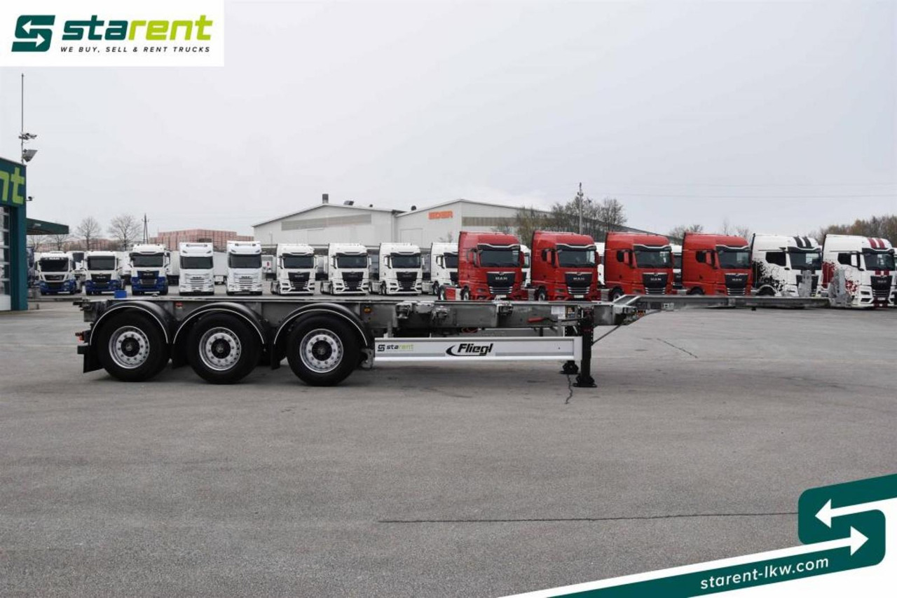 Fliegl Containerchassis ADR 1x20/2x20/1x30/1x40/1x45 - Container transporter/ Swap body semi-trailer: picture 4 Fliegl Containerchassis ADR 1x20/2x20/1x30/1x40/1x45 - Container transporter/ Swap body semi-trailer: picture 4