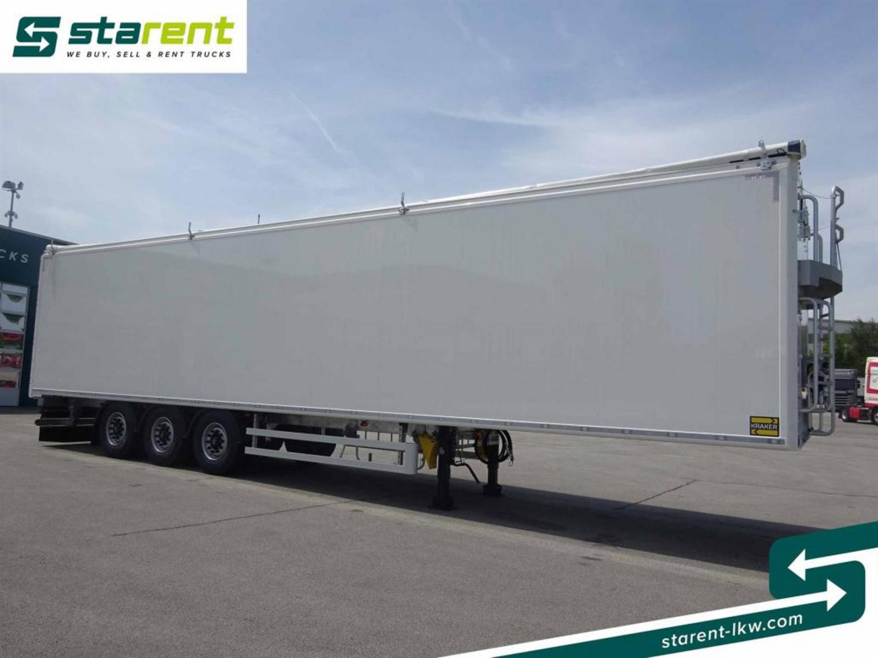 Kraker 8mm 92m³ BPW-Achsen Funk. Verzinkt Liftachse - Walking floor semi-trailer: picture 3 Kraker 8mm 92m³ BPW-Achsen Funk. Verzinkt Liftachse - Walking floor semi-trailer: picture 3