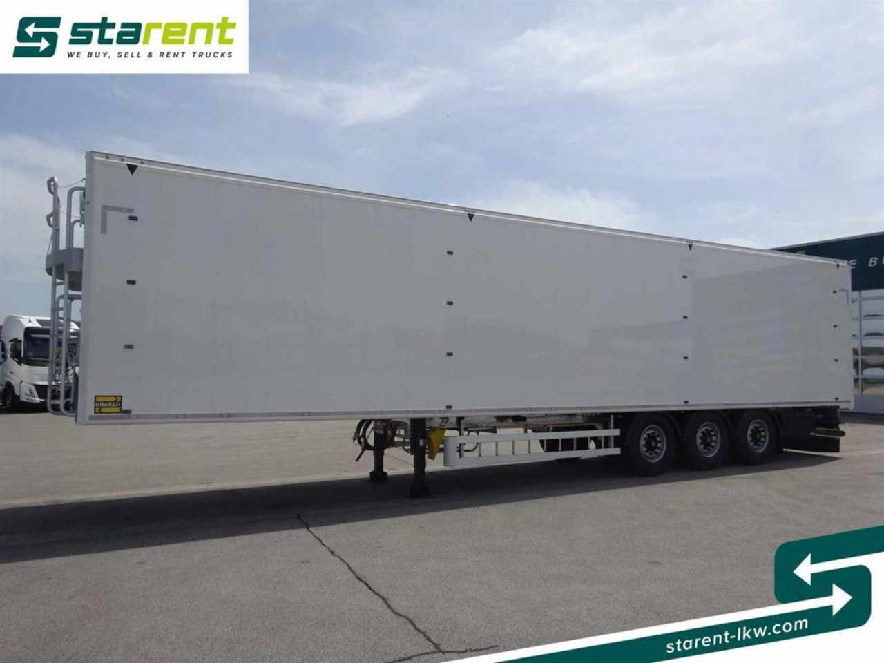 Kraker 8mm 92m³ BPW-Achsen Funk. Verzinkt Liftachse - Walking floor semi-trailer: picture 1 Kraker 8mm 92m³ BPW-Achsen Funk. Verzinkt Liftachse - Walking floor semi-trailer: picture 1