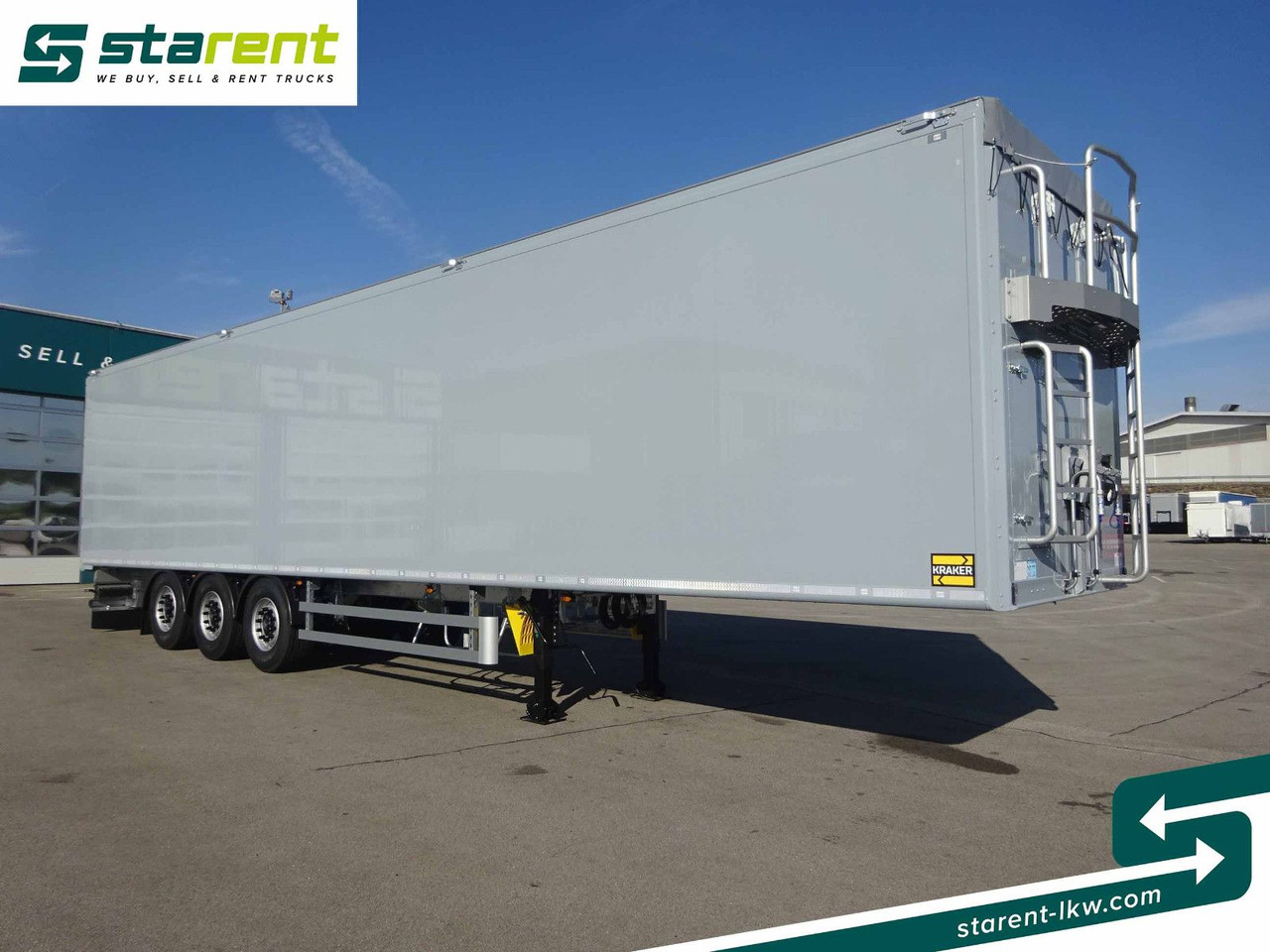 Kraker CF-Z 200ZL, 92 m³, Funkfernbedienung, BPW-Achsen - Walking floor semi-trailer: picture 3 Kraker CF-Z 200ZL, 92 m³, Funkfernbedienung, BPW-Achsen - Walking floor semi-trailer: picture 3