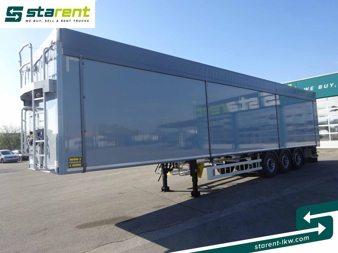 Kraker CF-Z 200ZL, 92 m³, Funkfernbedienung, BPW-Achsen - Walking floor semi-trailer: picture 1 Kraker CF-Z 200ZL, 92 m³, Funkfernbedienung, BPW-Achsen - Walking floor semi-trailer: picture 1