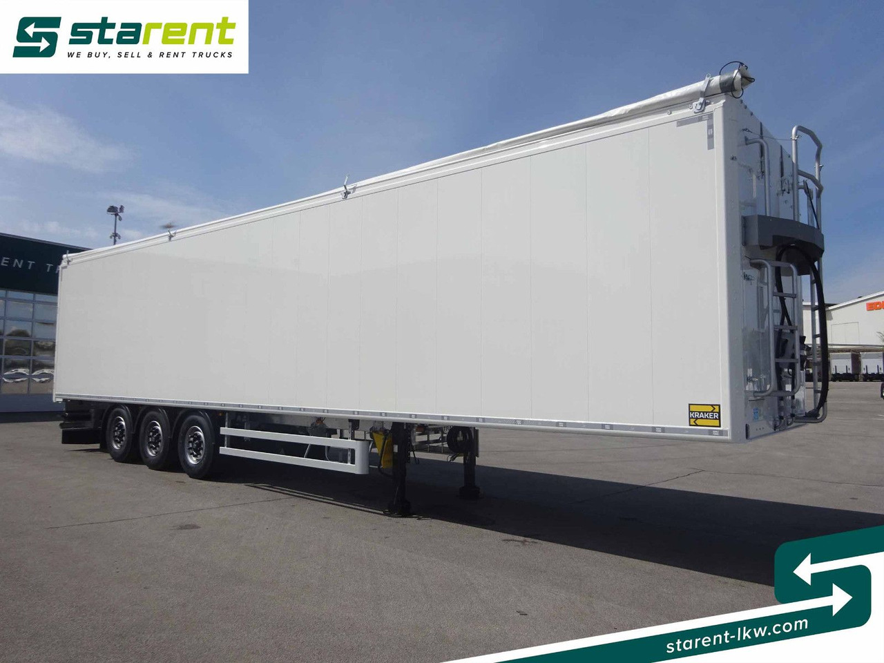 Kraker CF-Z 200ZL, 92 m³, Funkfernbedienung, BPW-Achsen - Walking floor semi-trailer: picture 3 Kraker CF-Z 200ZL, 92 m³, Funkfernbedienung, BPW-Achsen - Walking floor semi-trailer: picture 3