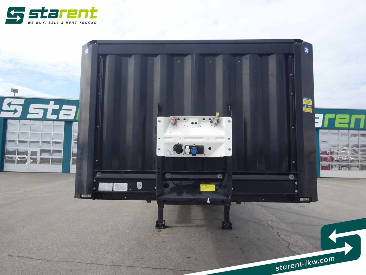 Krone Baustofftrailer, Liftachse, Rungen, Rungenkasten - Dropside/ Flatbed semi-trailer: picture 2 Krone Baustofftrailer, Liftachse, Rungen, Rungenkasten - Dropside/ Flatbed semi-trailer: picture 2