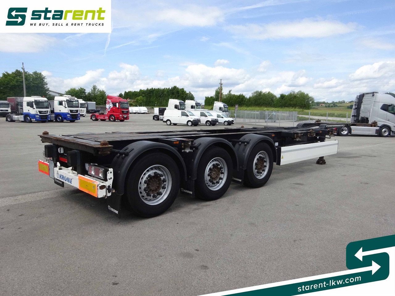 Krone Containerchassis 1x20/2x20/1x40/1x45, Liftachse - Container transporter/ Swap body semi-trailer: picture 5 Krone Containerchassis 1x20/2x20/1x40/1x45, Liftachse - Container transporter/ Swap body semi-trailer: picture 5