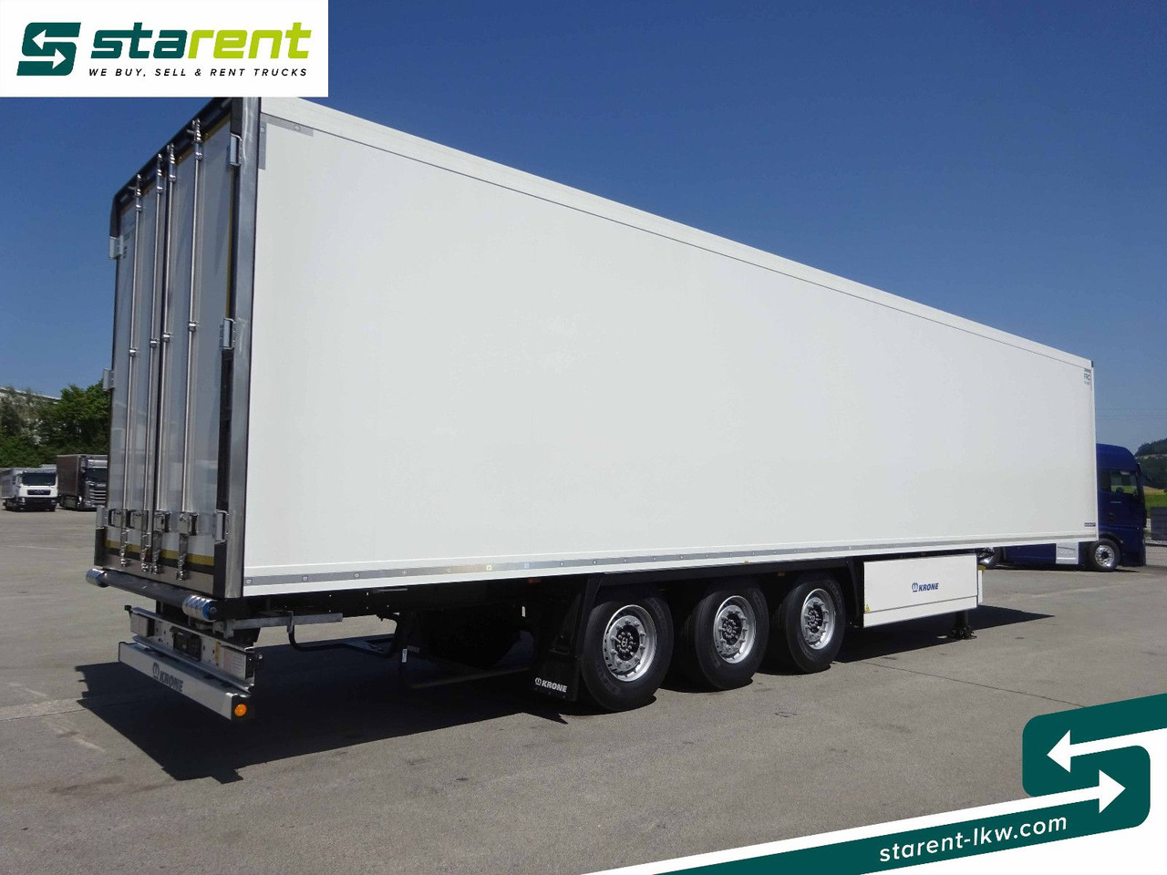 Krone Thermotrailer Carrier Vector 1550, Zurrleisten - Refrigerator semi-trailer: picture 5 Krone Thermotrailer Carrier Vector 1550, Zurrleisten - Refrigerator semi-trailer: picture 5