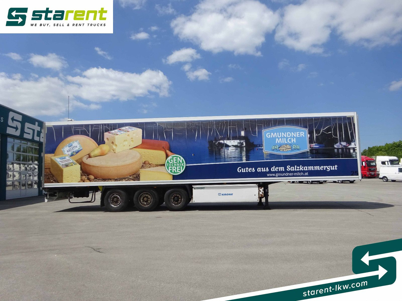 Krone Thermotrailer, Carrier Vector 1950 MT°, 3 Zonen - Closed box semi-trailer: picture 4 Krone Thermotrailer, Carrier Vector 1950 MT°, 3 Zonen - Closed box semi-trailer: picture 4