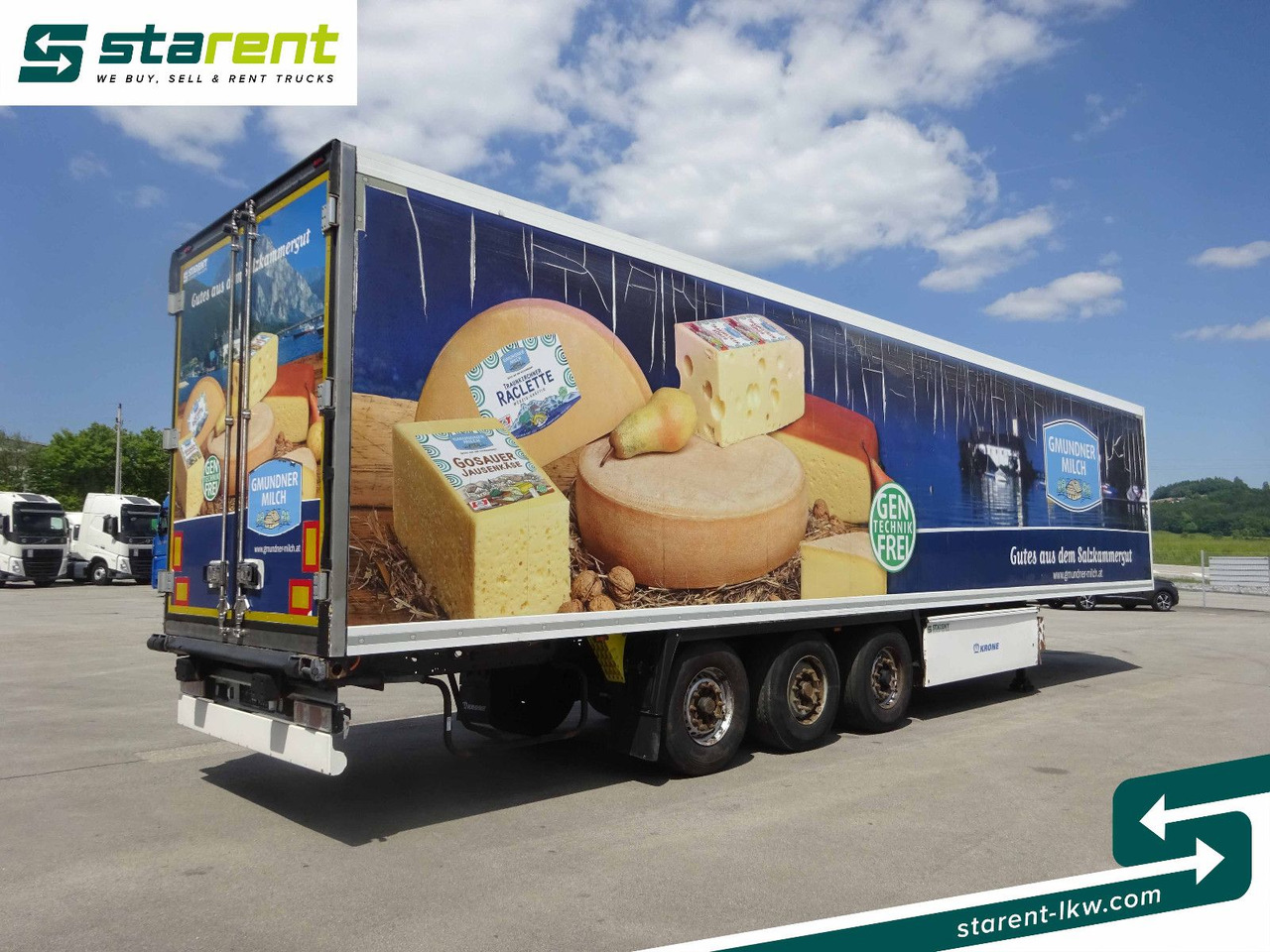 Krone Thermotrailer, Carrier Vector 1950 MT°, 3 Zonen - Closed box semi-trailer: picture 5 Krone Thermotrailer, Carrier Vector 1950 MT°, 3 Zonen - Closed box semi-trailer: picture 5