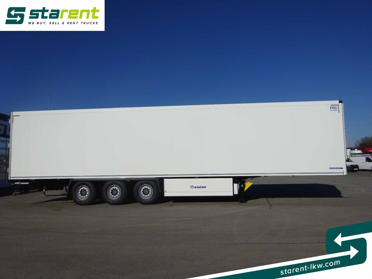 Krone Tiefkühler Carrier Vector 1550, Liftachse - Closed box semi-trailer: picture 4 Krone Tiefkühler Carrier Vector 1550, Liftachse - Closed box semi-trailer: picture 4