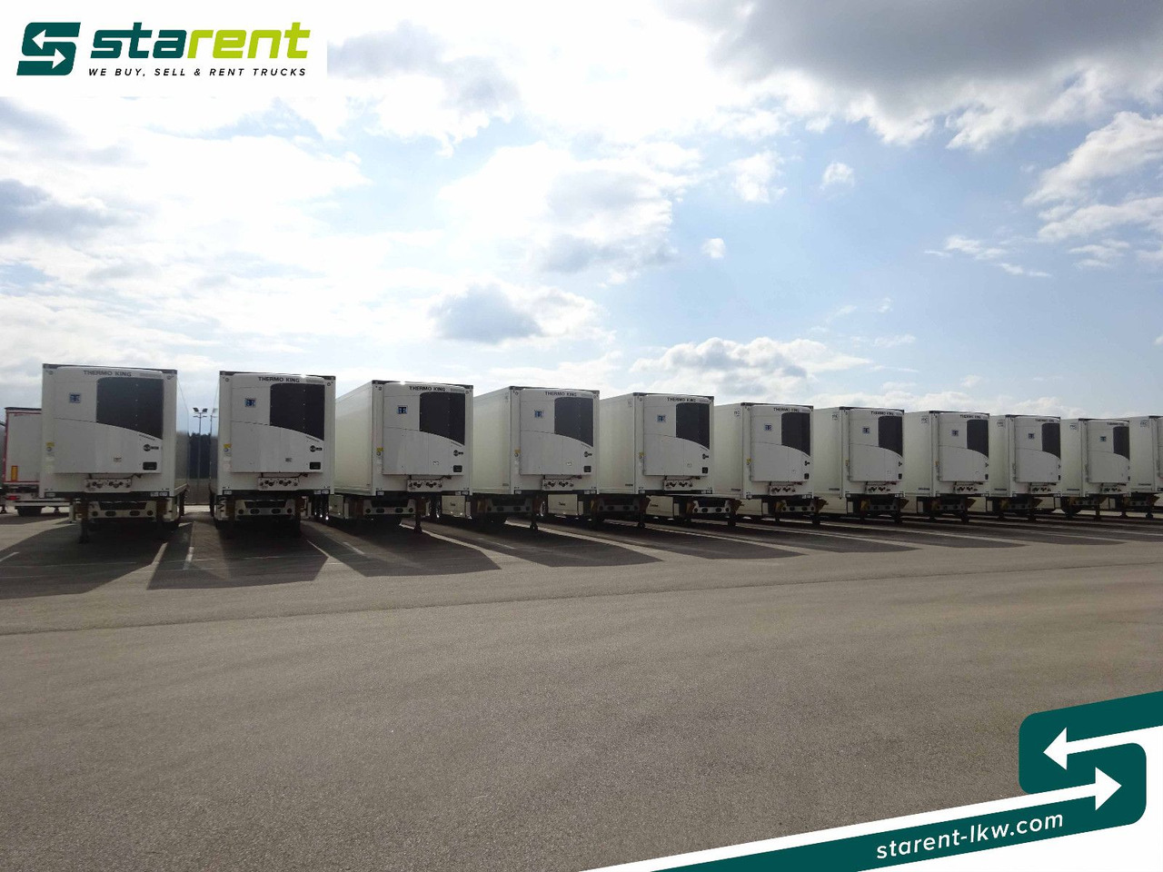 Krone Tiefkühler TK SLXi300 Doppelstock Blumenbreit - Closed box semi-trailer: picture 2 Krone Tiefkühler TK SLXi300 Doppelstock Blumenbreit - Closed box semi-trailer: picture 2