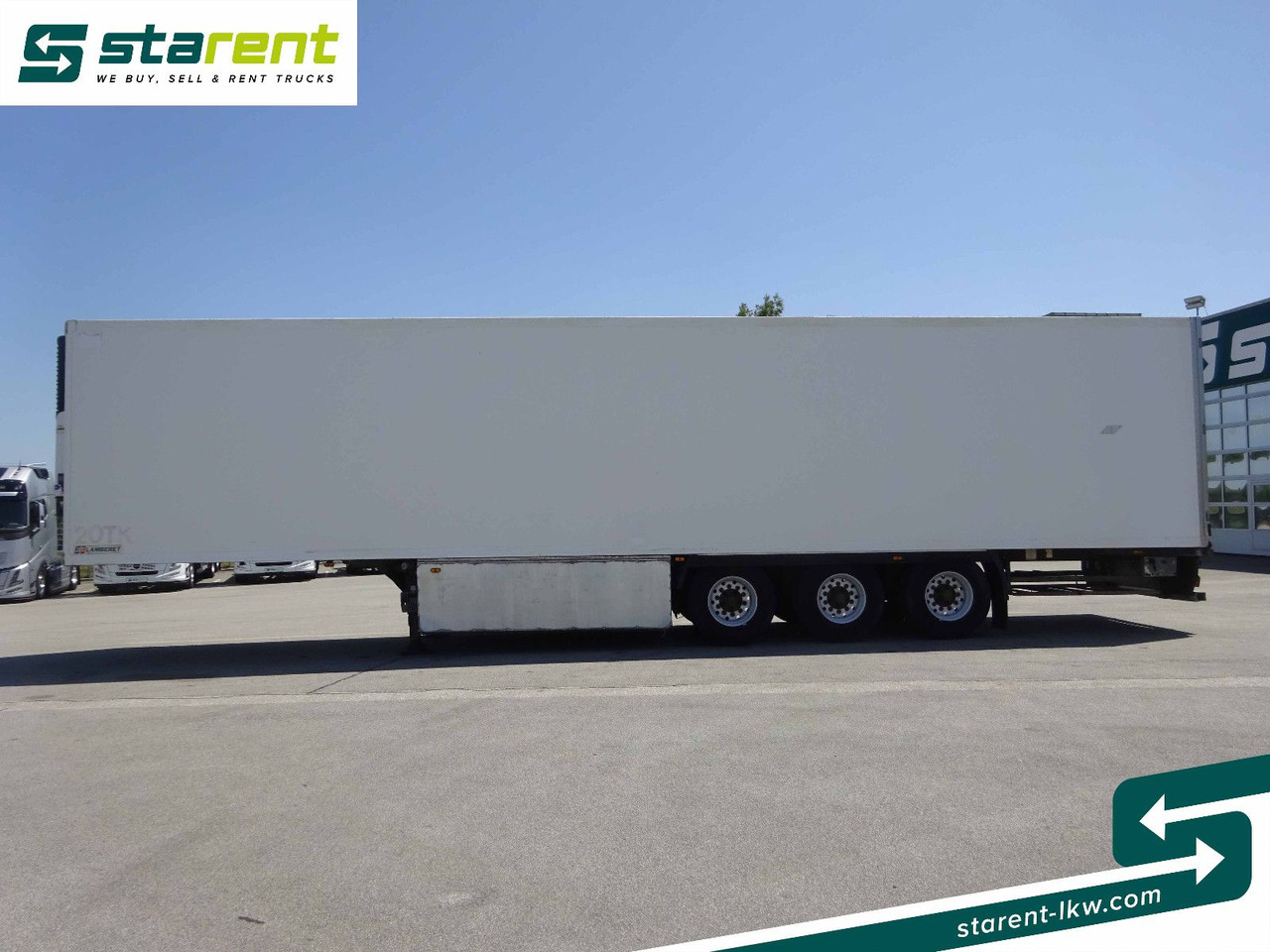 Closed box semi-trailer Lamberet Thermotrailer, Maxima 1300, Doppelstock, Alu: picture 8