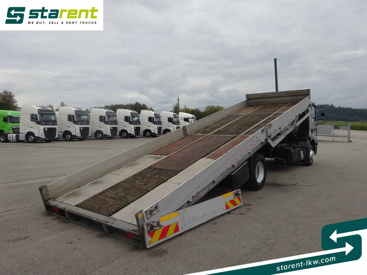 MAN TGM 12.280, Fahrzeugtransporter, kippbar - Autotransporter truck: picture 3 MAN TGM 12.280, Fahrzeugtransporter, kippbar - Autotransporter truck: picture 3