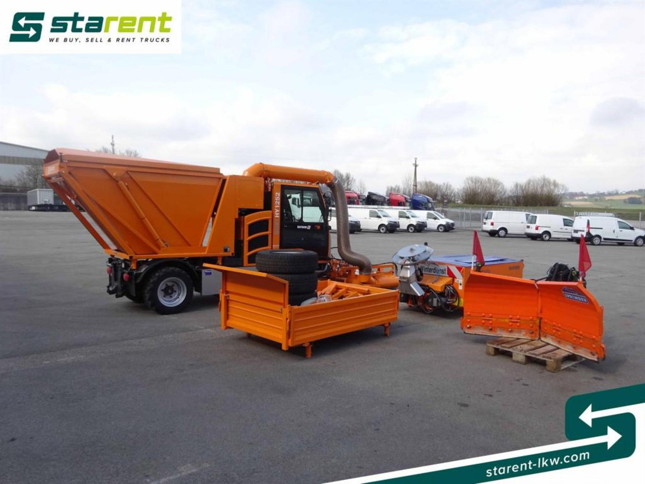 REFORM BOKI HY1252, 792 Stunden, Wechselsystem - Snow removal vehicle: picture 5 REFORM BOKI HY1252, 792 Stunden, Wechselsystem - Snow removal vehicle: picture 5