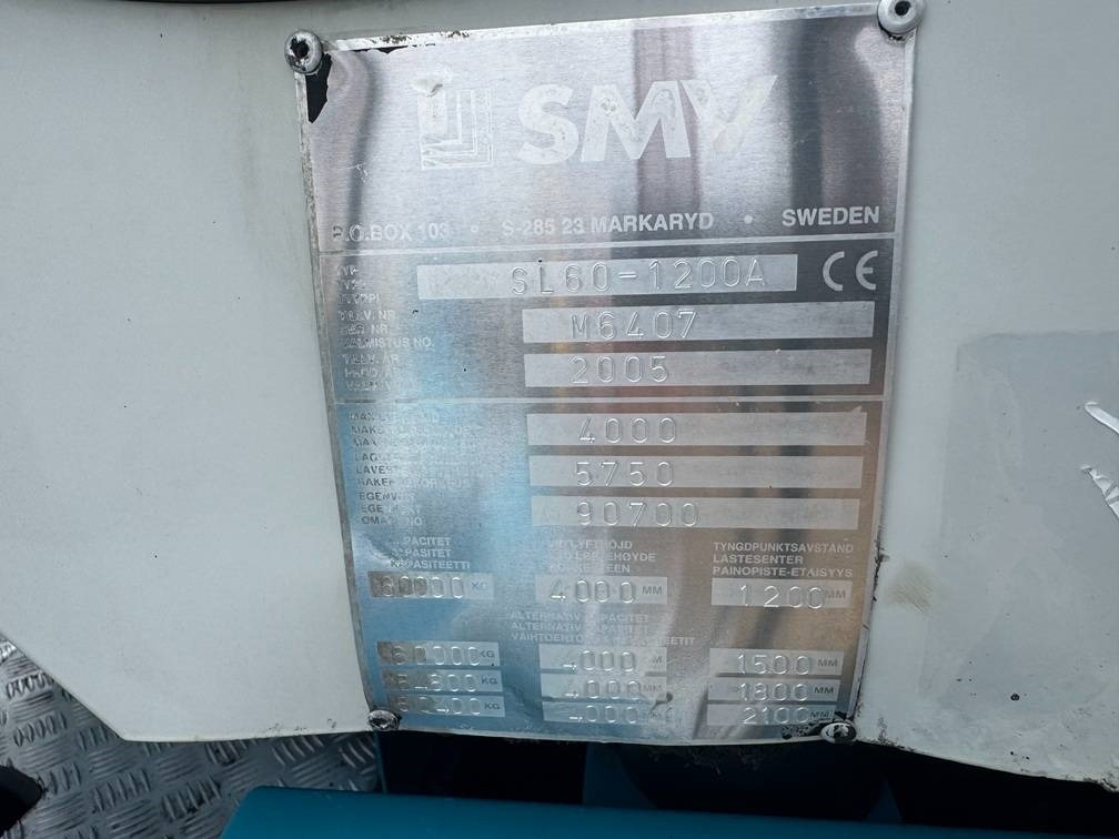 Diesel forklift SMV SL 60-1200A ( 60.000KG LIFTING CAPACITY ): picture 17